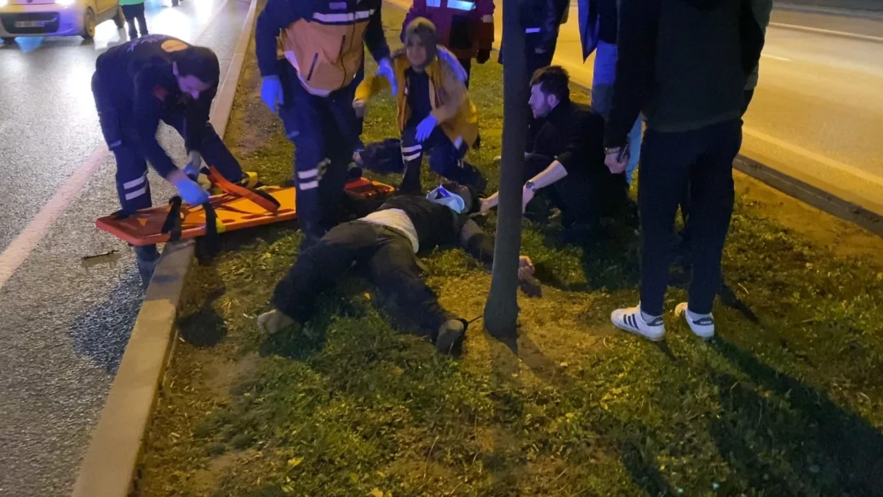 Bursa'da düşen telefonunu almak isterken canından oluyordu