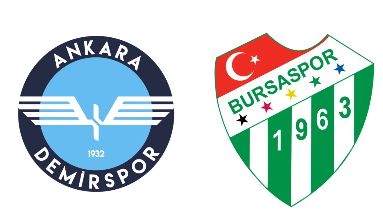 Ankara Demirspor - Bursaspor maçı canlı izle!