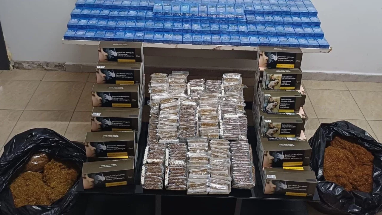 Bursa'da kaçak tütün operasyonu düzenlendi