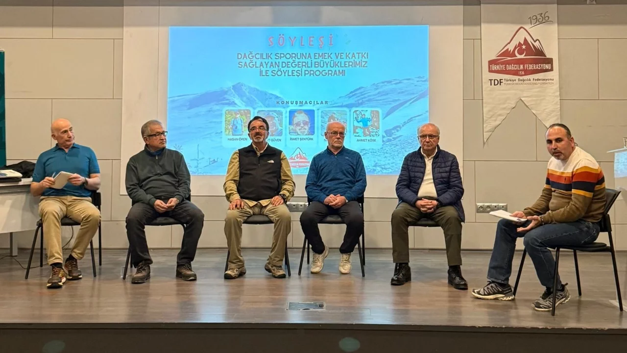 Türkiye Dağcılık Federasyonu Bursa İl Temsilciliği emektar dağcıları konuk etti