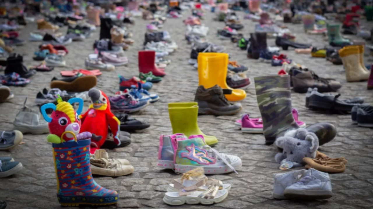 Amsterdam'da, İsrail saldırılarında ölen Filistinli çocuklar ve gazeteciler için anma etkinliği
