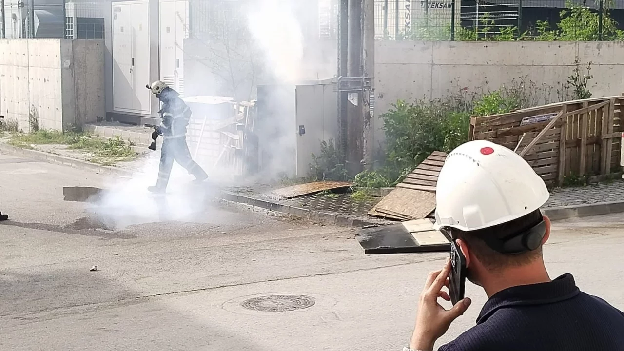 Kocaeli'de trafo yangını paniğe neden oldu