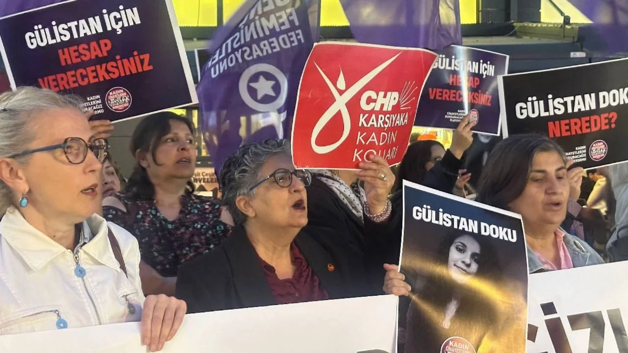 İzmir'de kadınlardan Gülistan Doku çağrısı: Biz mezar değil, gerçek adaleti istiyoruz