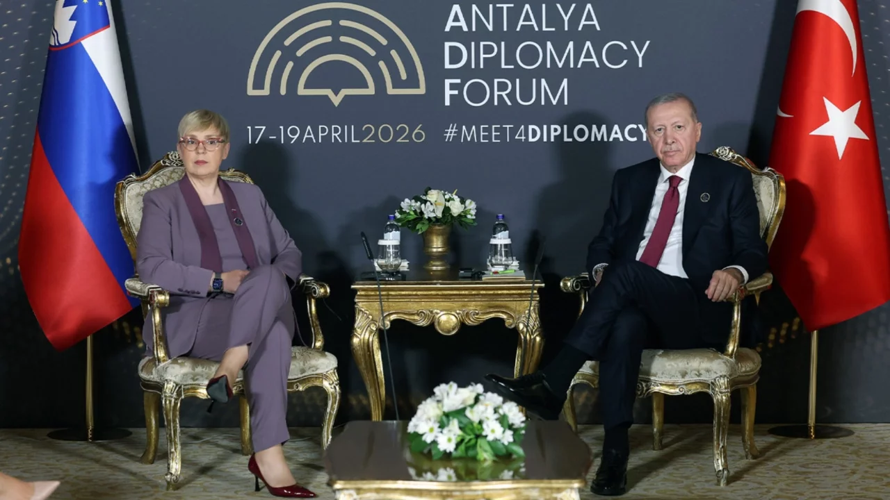 Cumhurbaşkanı Erdoğan, Slovenya Cumhurbaşkanı Musar ile görüştü