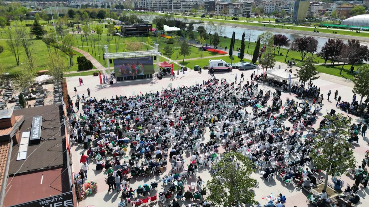 Bursa'da şampiyonluk coşkusu