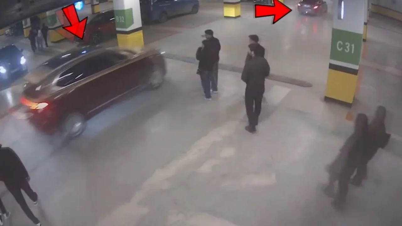 AVM otoparkında drift yapan 5 sürücüye 700 bin lira ceza