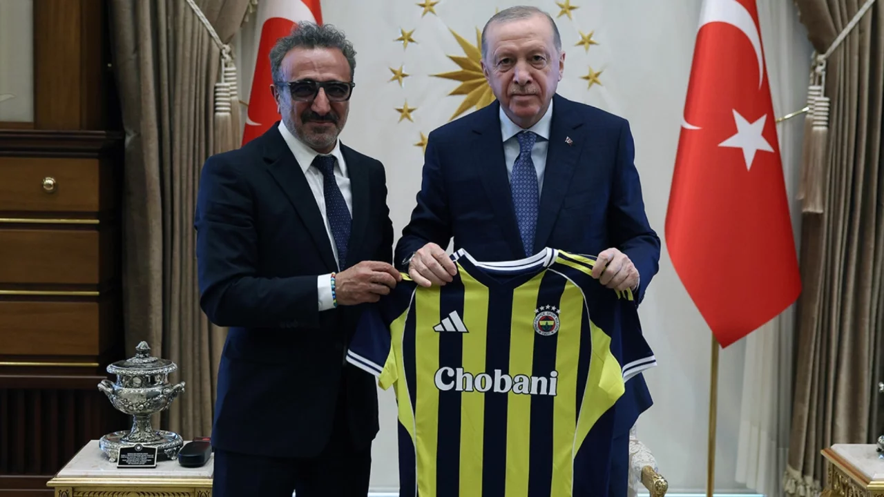 Cumhurbaşkanı Erdoğan, Hamdi Ulukaya'yı kabul etti