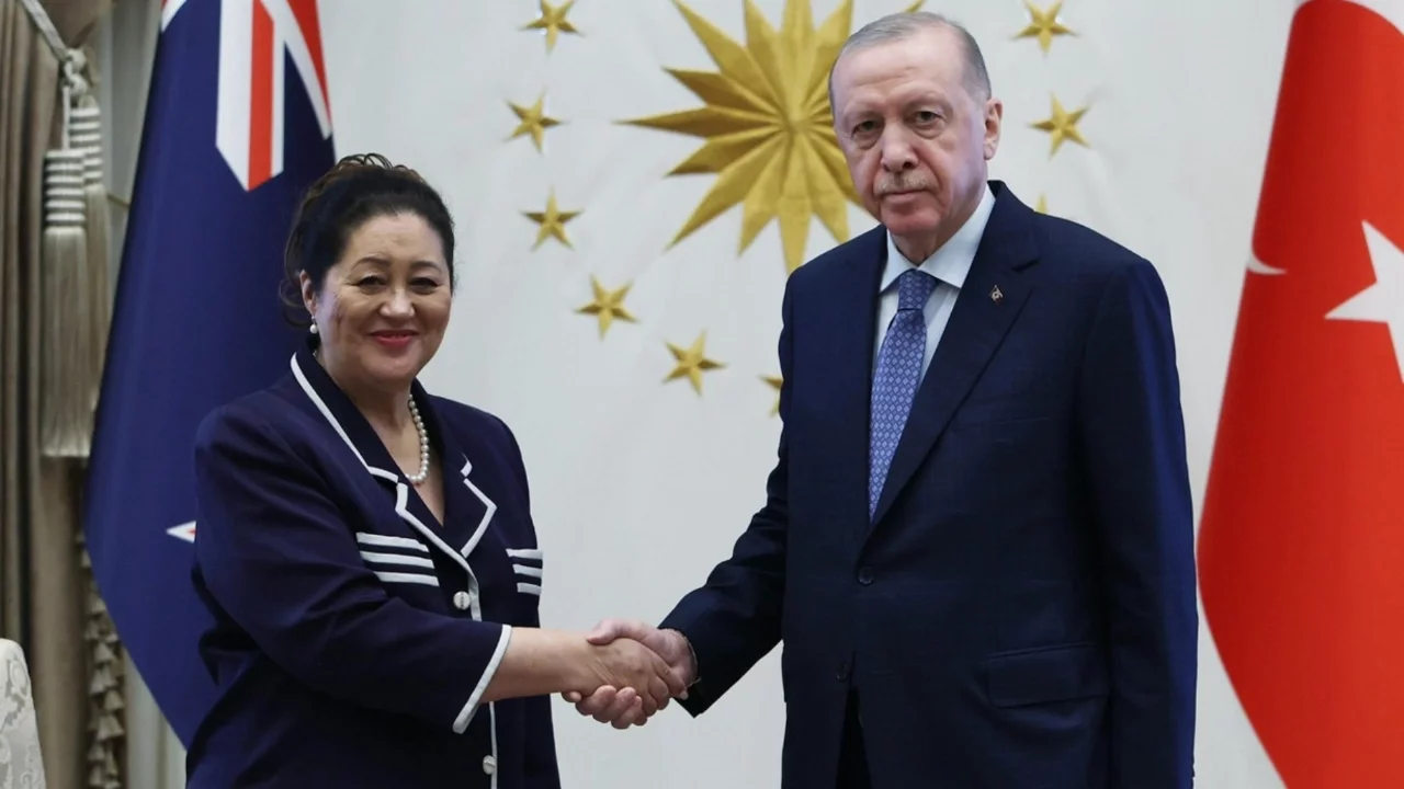 Cumhurbaşkanı Erdoğan Yeni Zelanda Genel Valisi Kiro ile görüştü