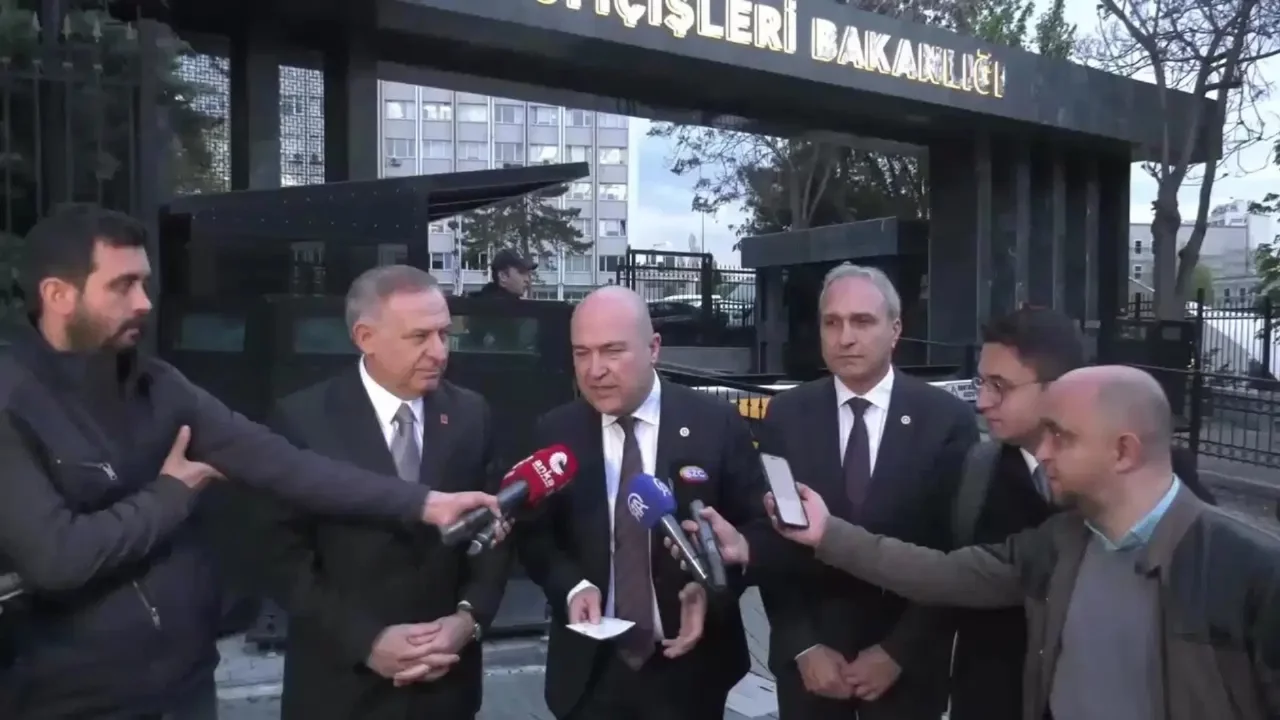 CHP heyeti, İçişleri Bakanı Mustafa Çiftçi ile görüştü