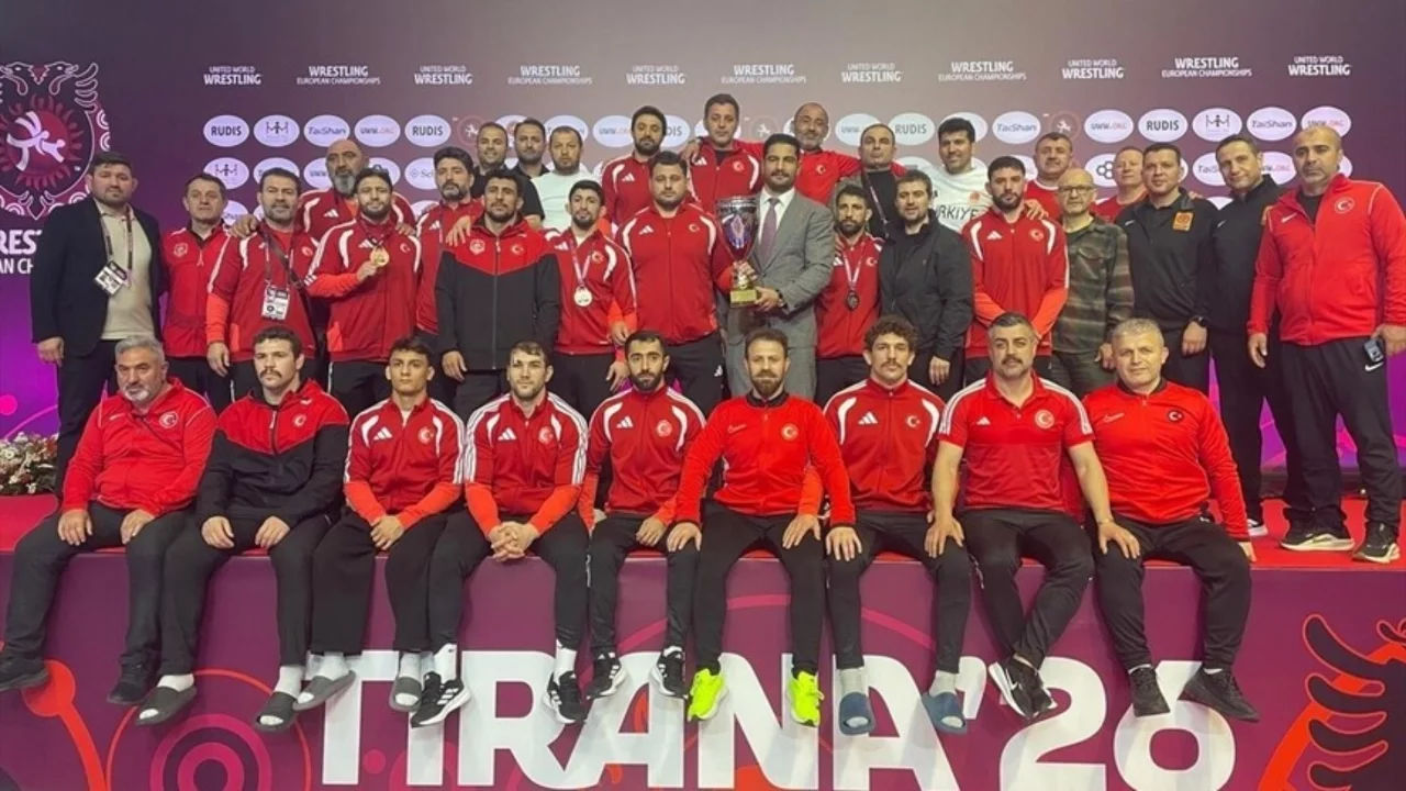 Grekoromen Güreş Milli Takımı, Avrupa ikincisi