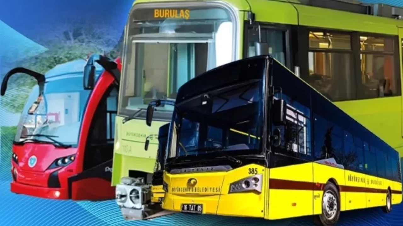 Bugün Bursa'da toplu ulaşım ücretsiz