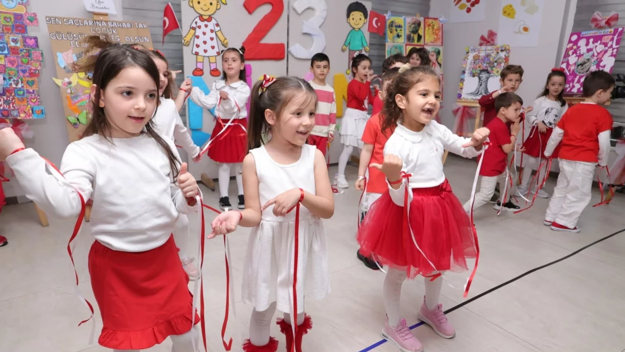 Osmangazi Belediyesi kreşlerinde 23 Nisan sevinci yaşandı