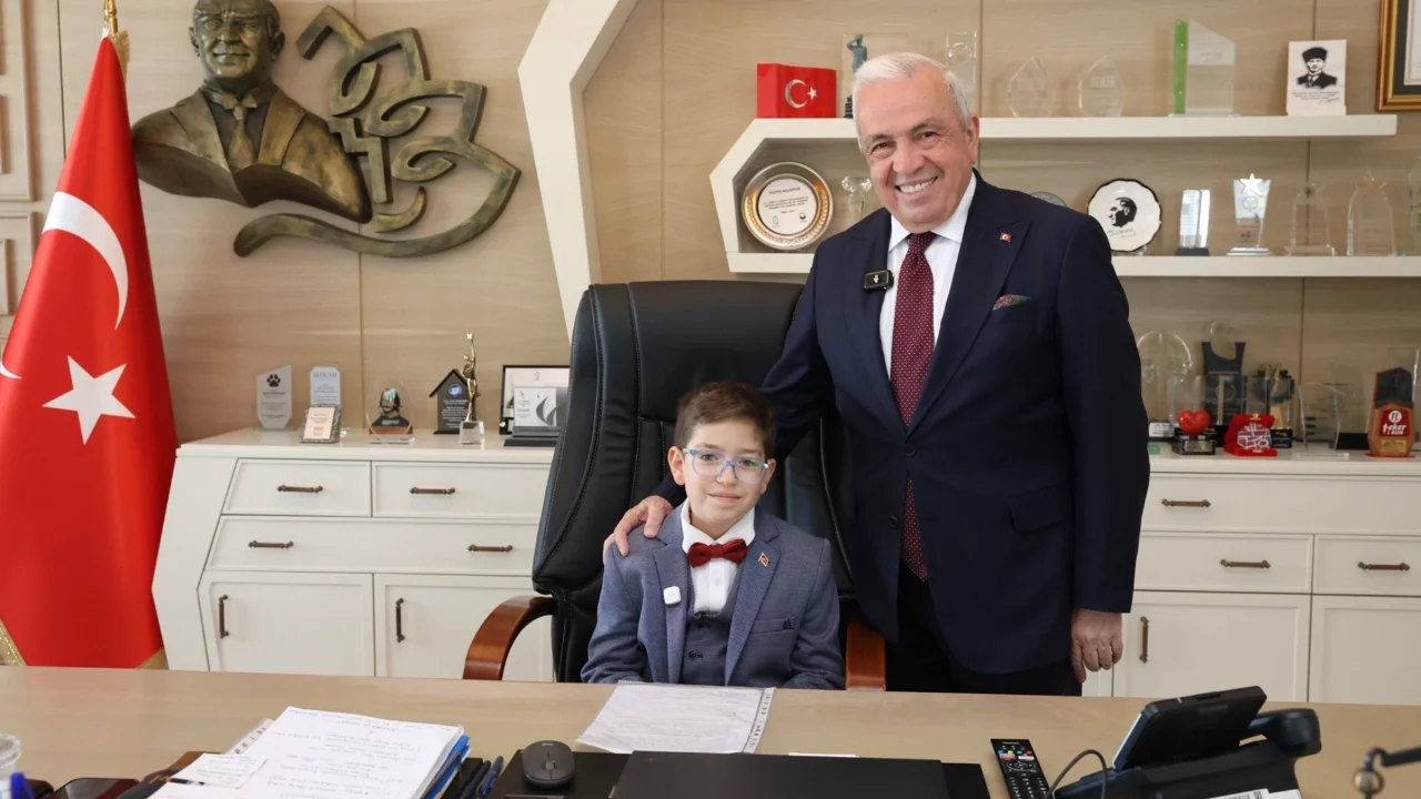 Nilüfer'de başkanlık koltuğu çocukların oldu