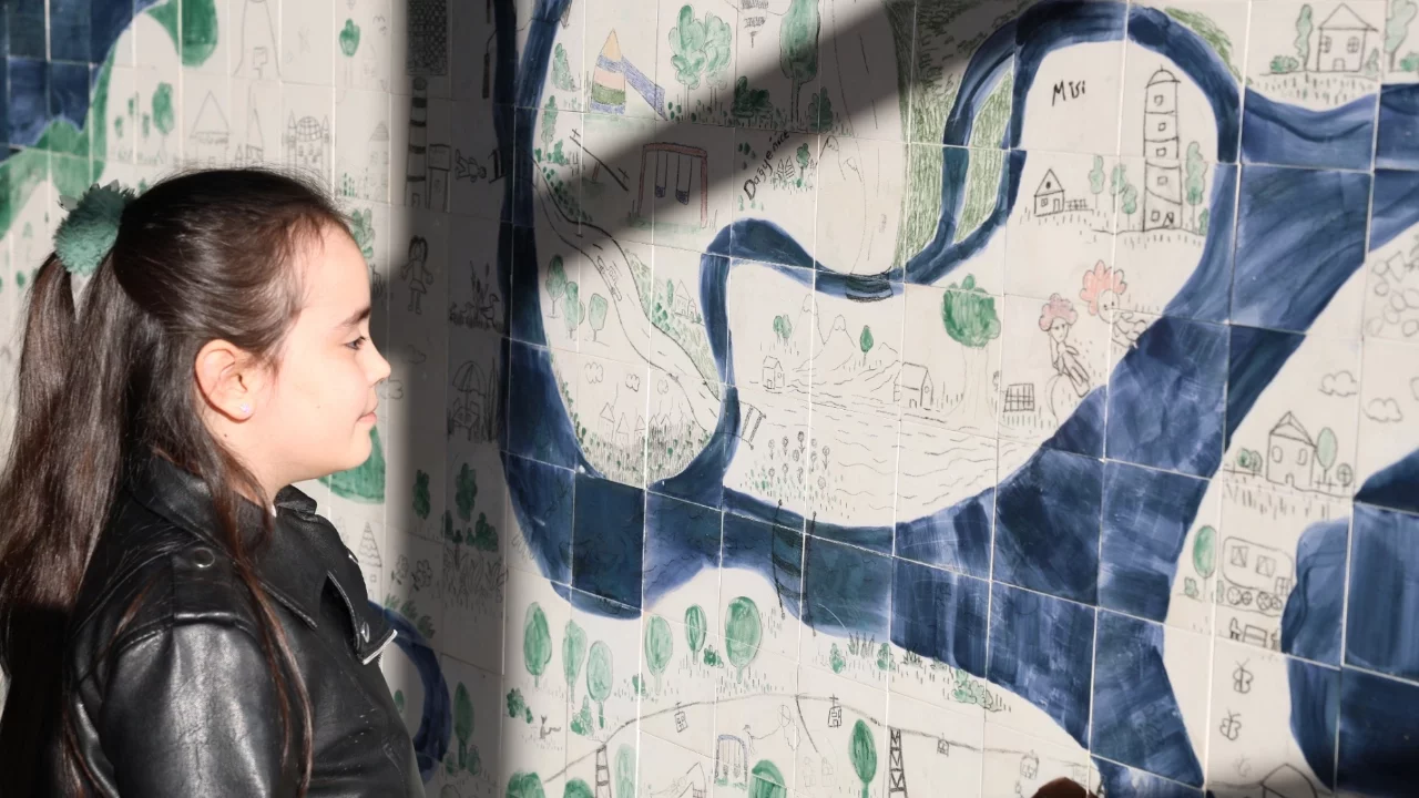 Nilüferli çocuklar şehrin hikayesini çizdi