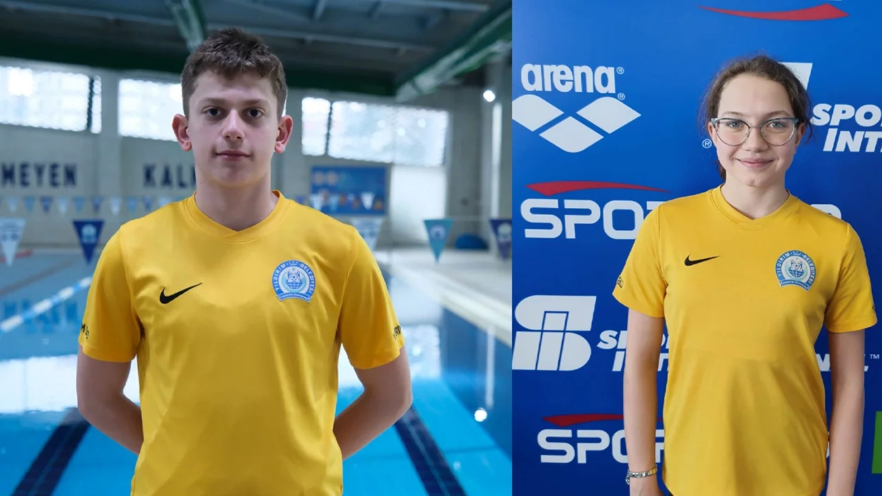 Yıldırımlı yüzücüler Ayyıldızlı mayoyu giymeye hak kazandı