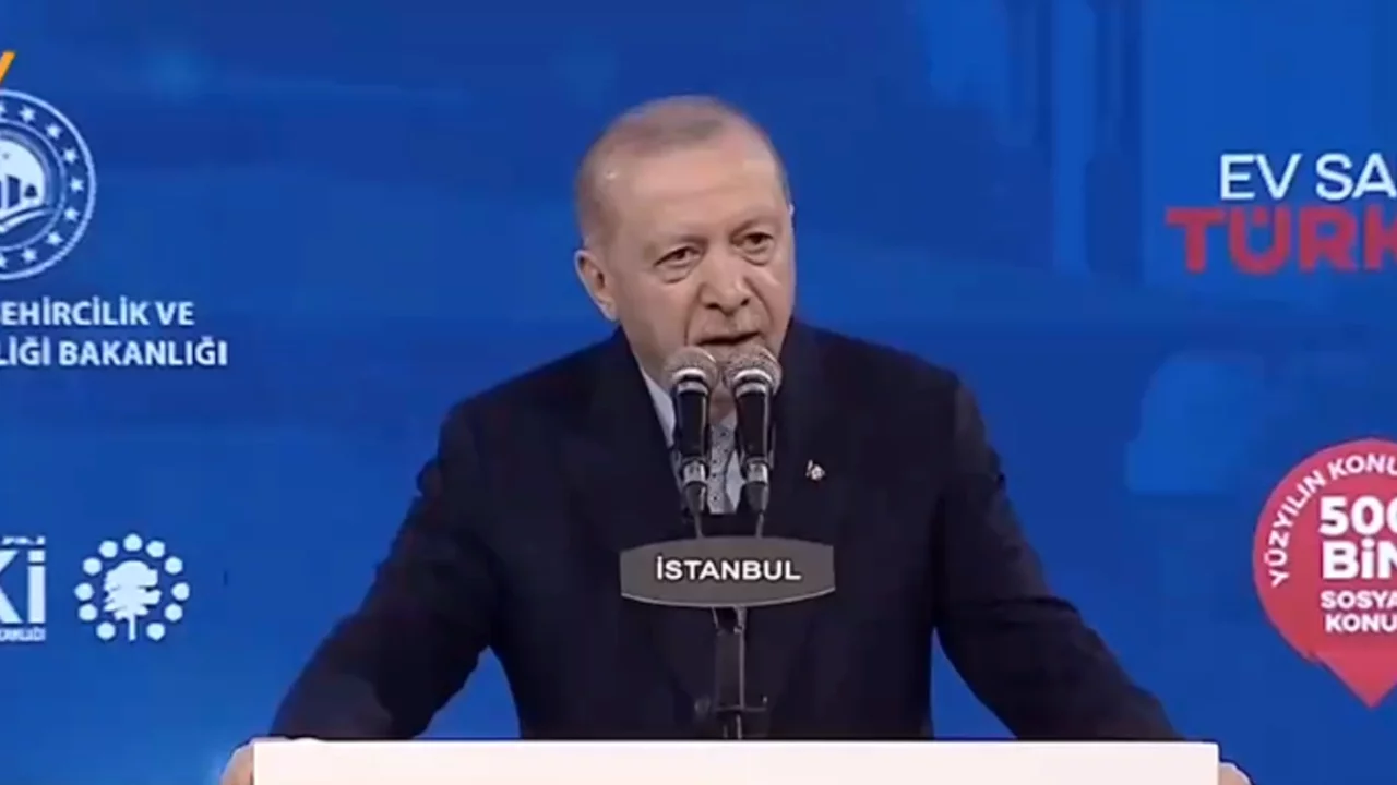 Cumhurbaşkanı Erdoğan: Evleri kısa sürede teslim edeceğiz
