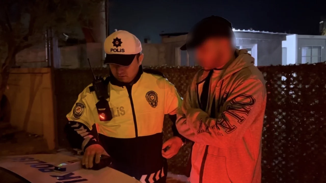 Bursa'da alkollü sürücü ehliyeti kaptırınca ağladı