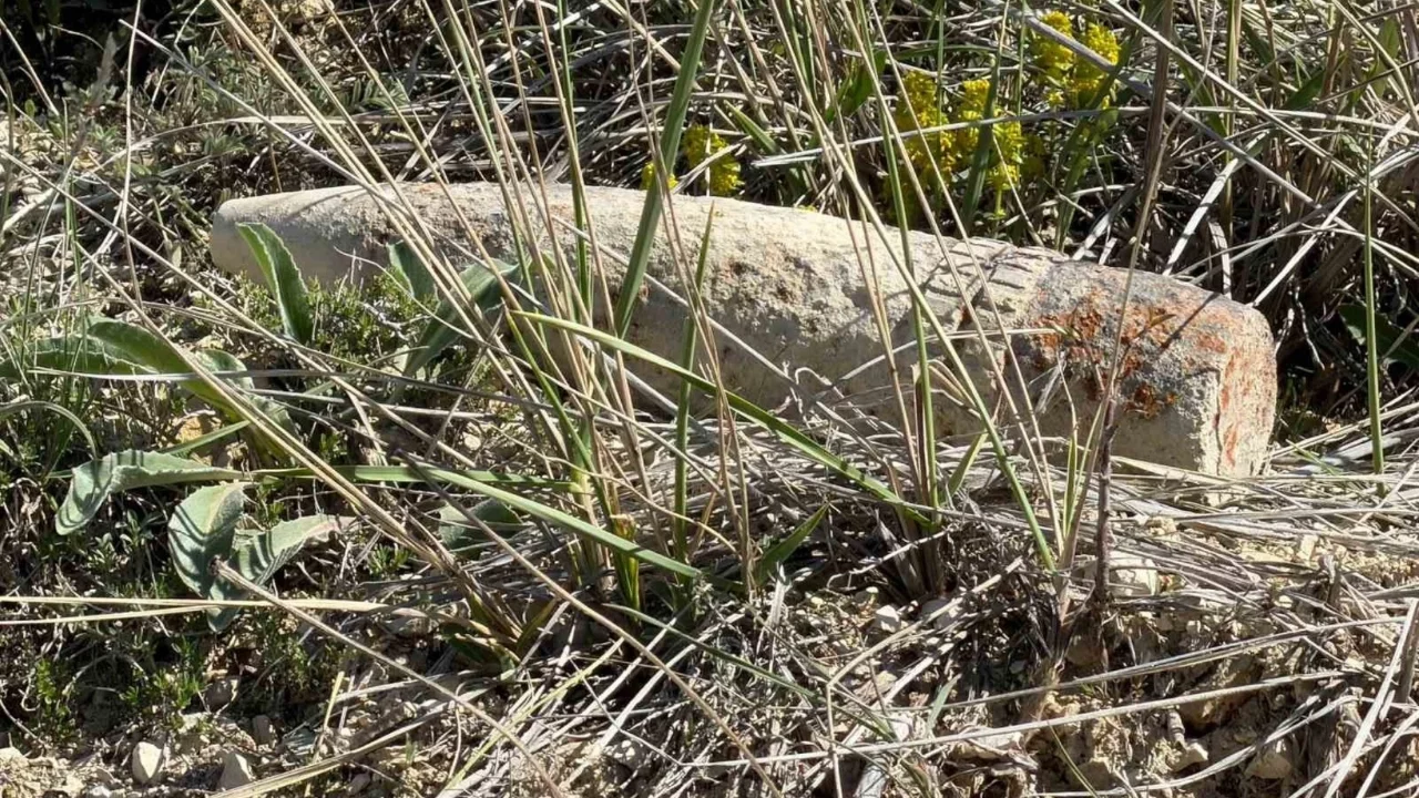 Ankara'da patlamamış top mermisi bulundu