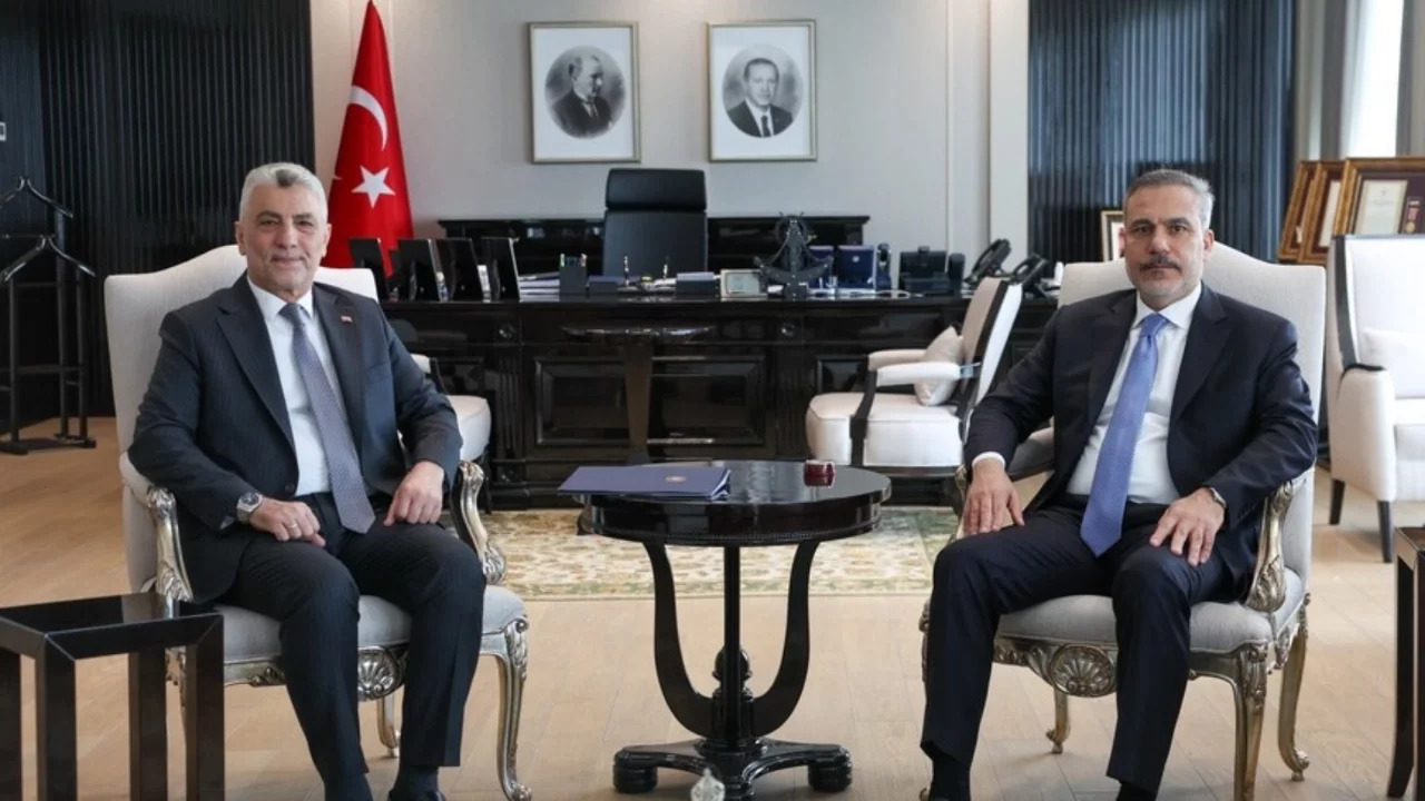 Dışişleri Bakanı Fidan, Ticaret Bakanı Bolat ile Ankara'da görüştü