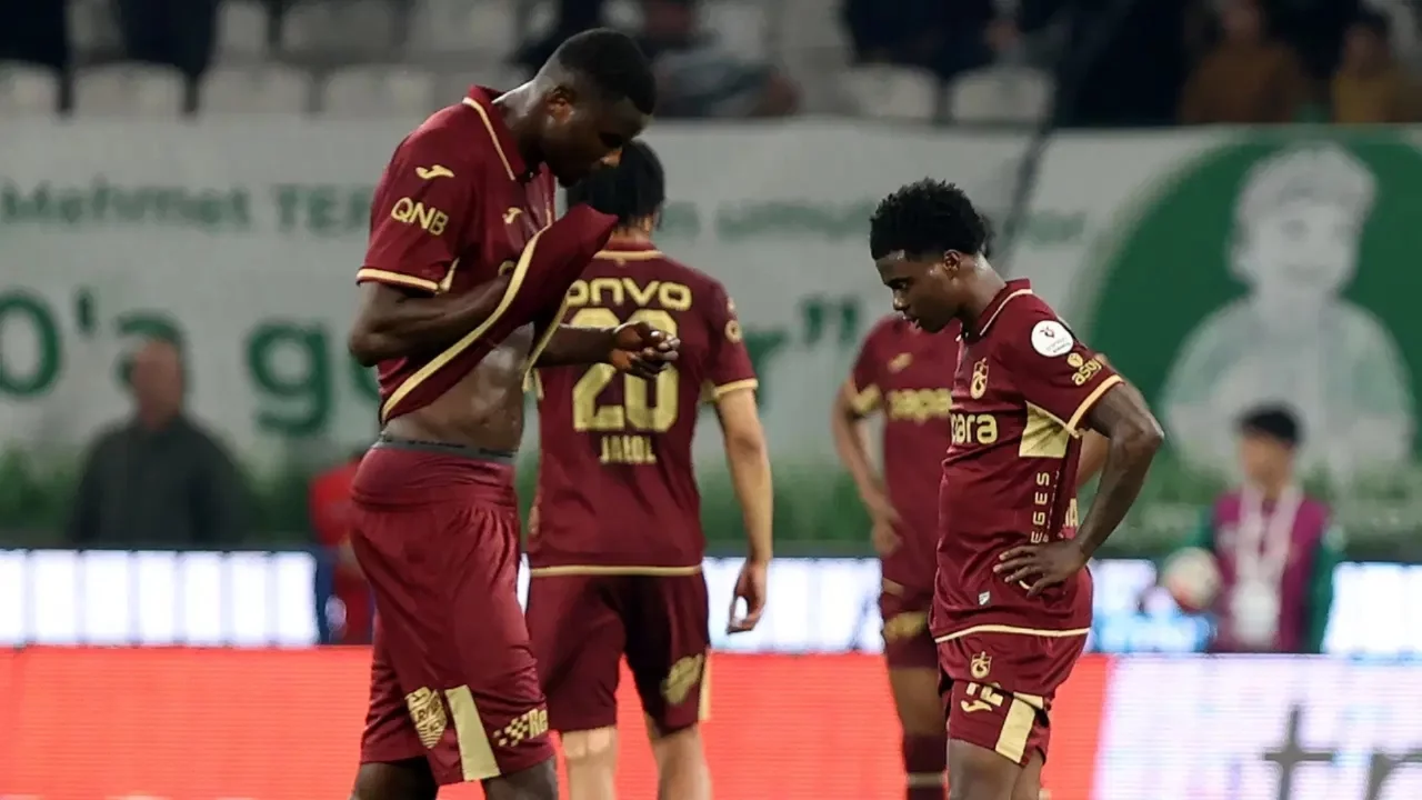 Trabzonspor zirve yarışında yara aldı