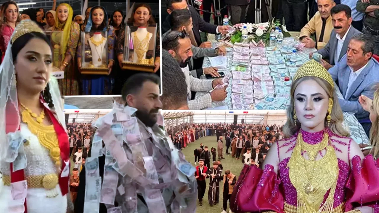 Aşiretten düğün kuralları: Kilolarca altın, günlerce düğün dönemi bitti