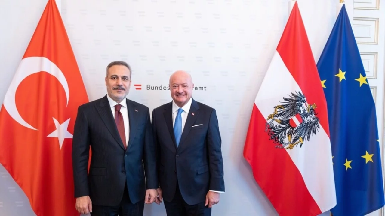 Bakan Fidan, Avusturya Başbakanı Stocker tarafından kabul edildi