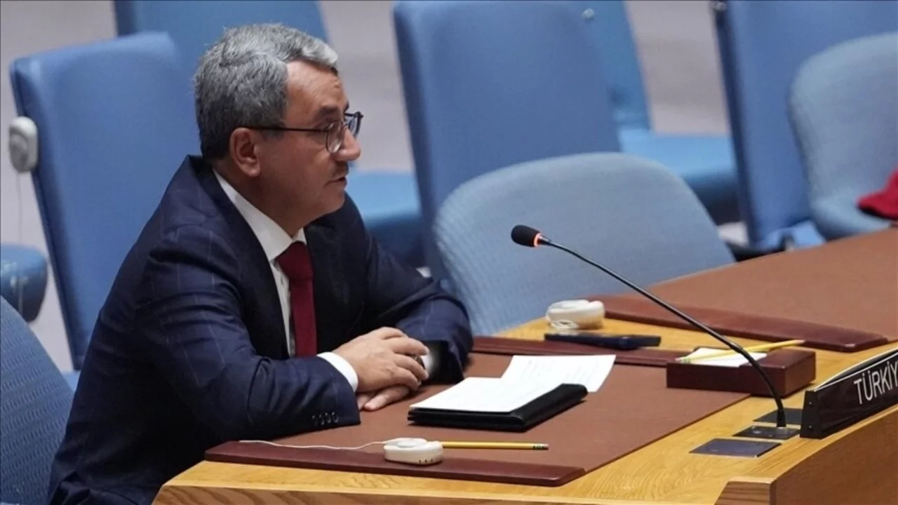 Türkiye'nin BM Daimi Temsilcisi Ahmet Yıldız'dan, Gazze ve Batı Şeria için "hesap verilebilirlik" çağrısı