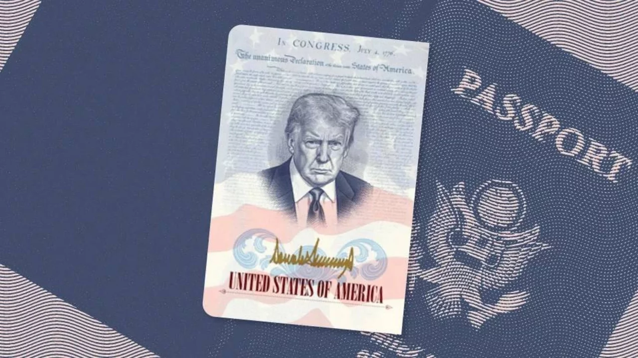 ABD'de Trump fotoğraflı pasaportlar basılacak
