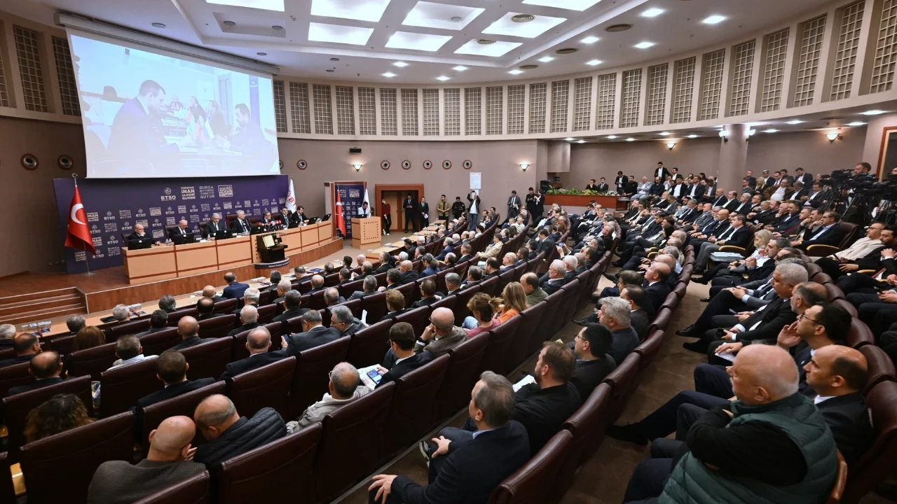 BTSO, Ticaret Bakanı Prof. Dr. Ömer Bolat'ı Bursa iş dünyası ile bir araya getirdi