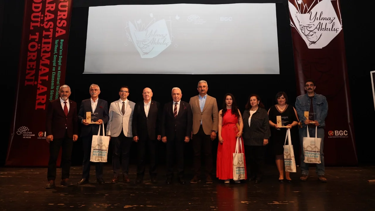 Yılmaz Akkılıç Bursa Araştırmaları Ödülü sahiplerini buldu