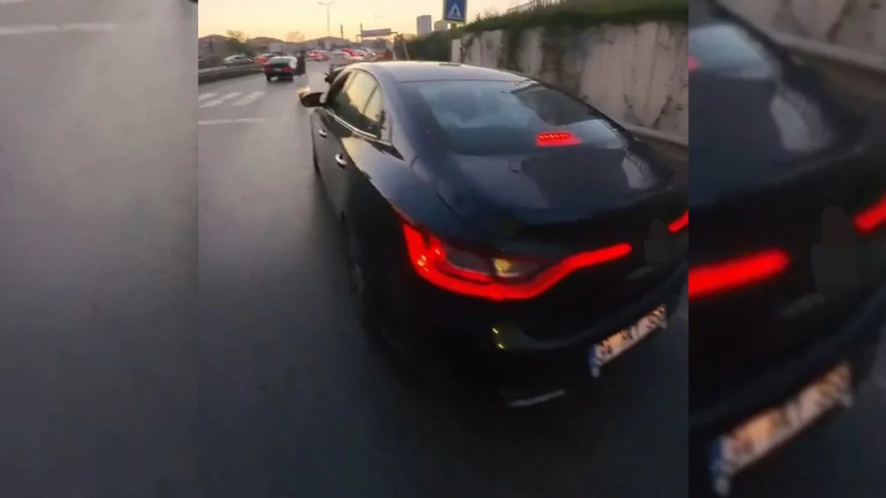 Pendik'te yaya geçidinde yavaşlamayan sürücüye ceza yağdı