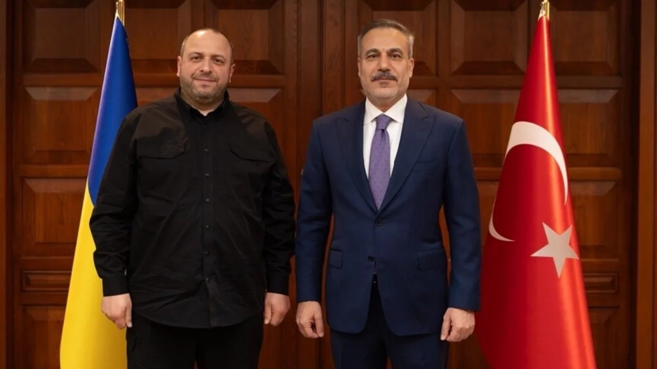 Bakan Fidan, Ukrayna Ulusal Güvenlik ve Savunma Konseyi Sekreteri ile görüştü