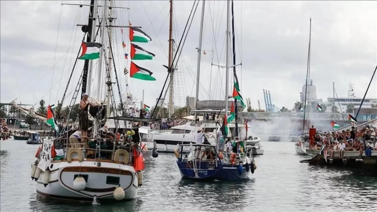 Sumud Filosu'na müdahalede bulunan İsrail'e dünyadan tepkiler
