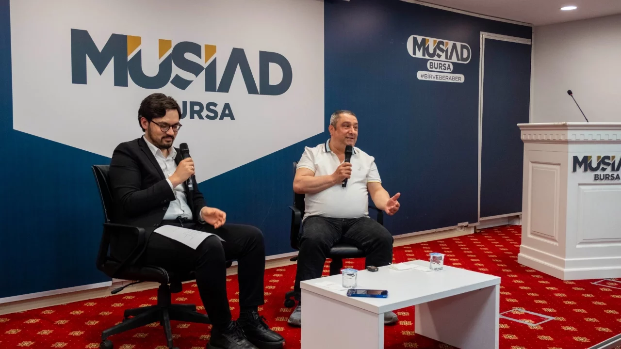 Genç MÜSİAD, 'Köfteci Yusuf'un sahibi Yusuf Akkaş 'ı ağırladı