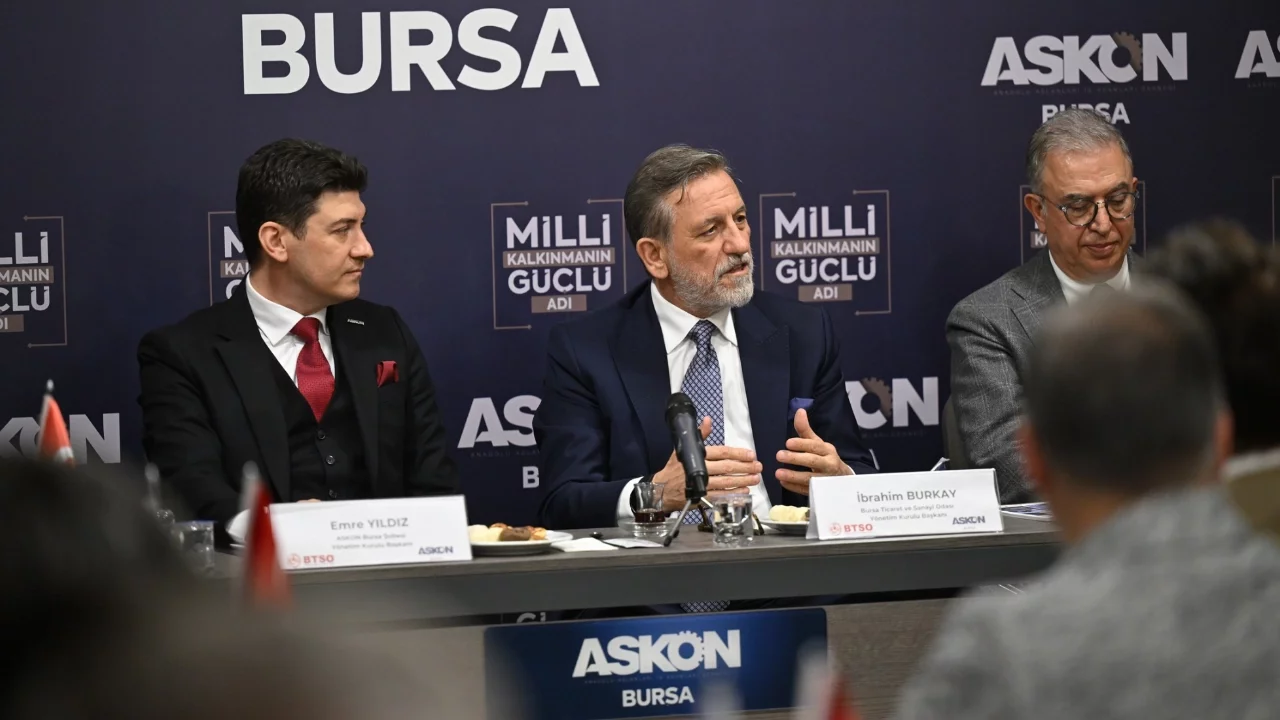 BTSO Yönetim Kurulu Başkanı Burkay ASKON'un konuğu oldu