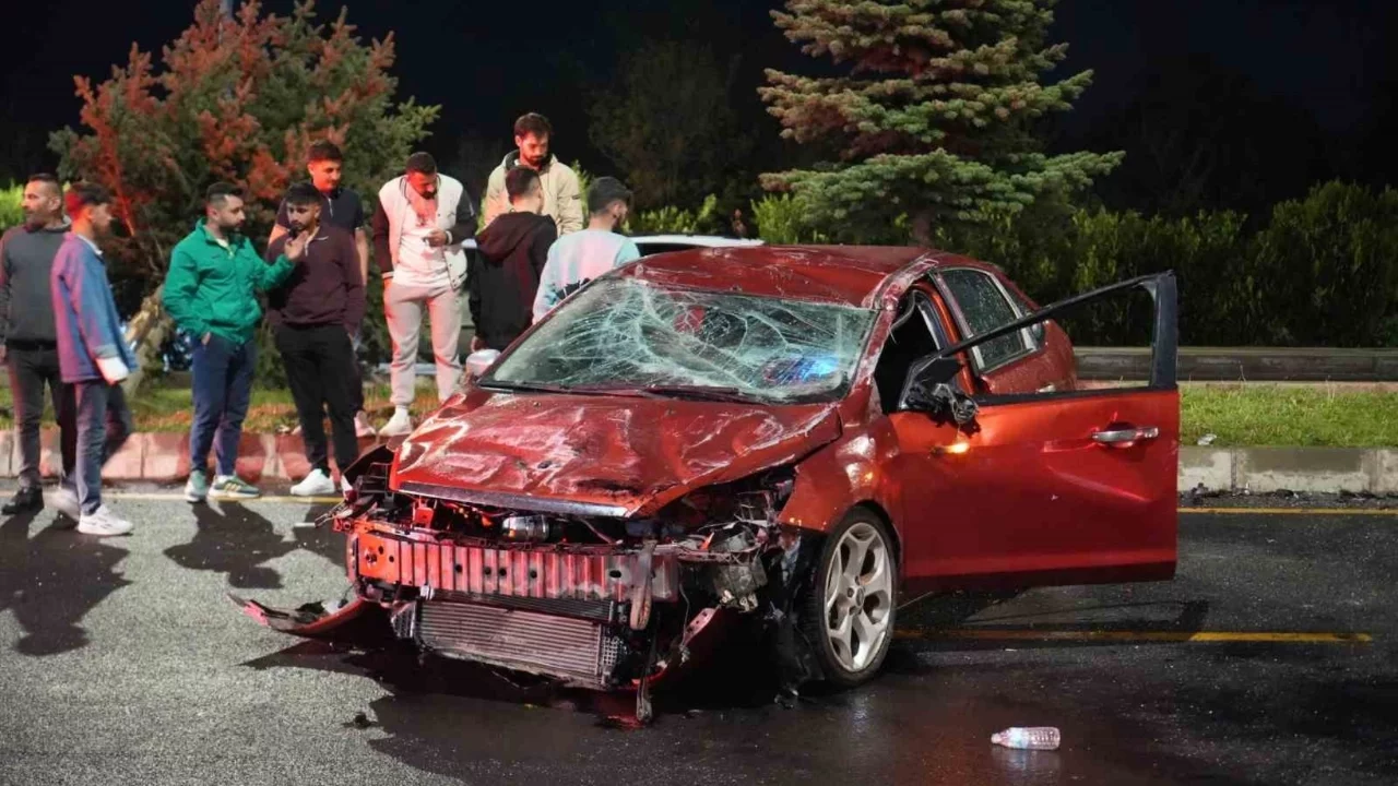 Niğde'de kontrolden çıkan araç takla attı: 1 yaralı