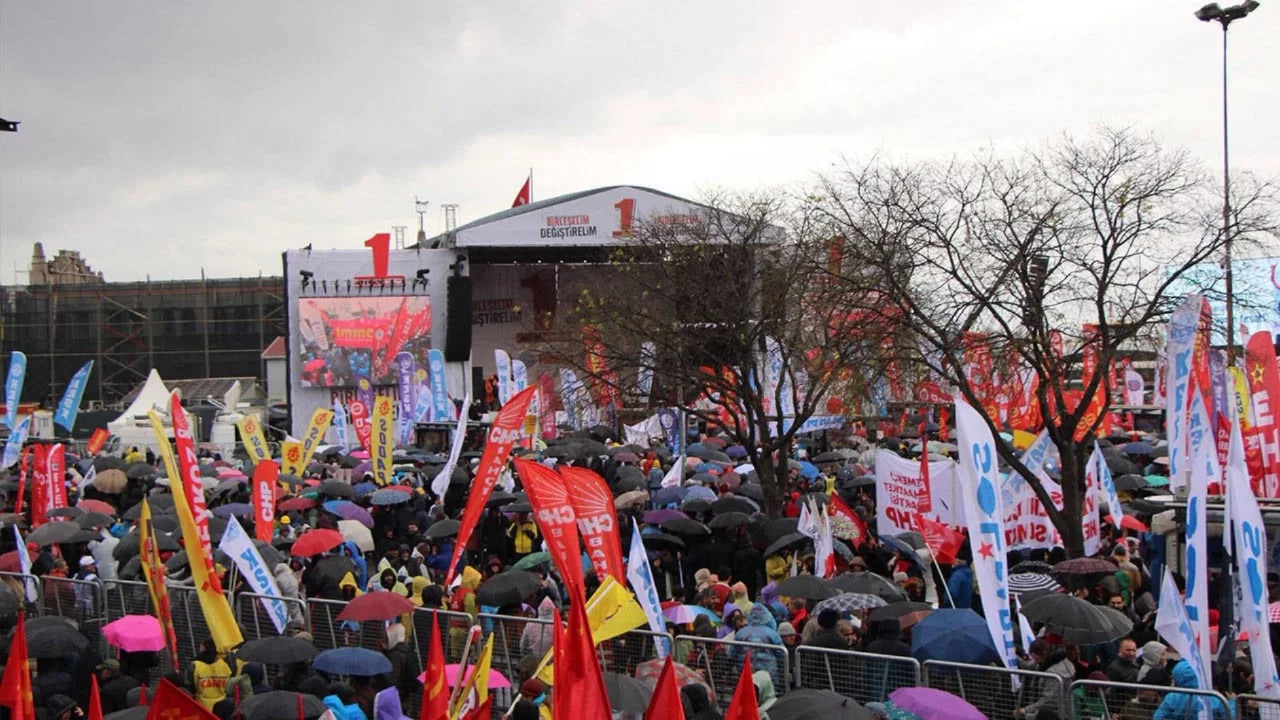 Kadıköy'de 1 Mayıs buluşması