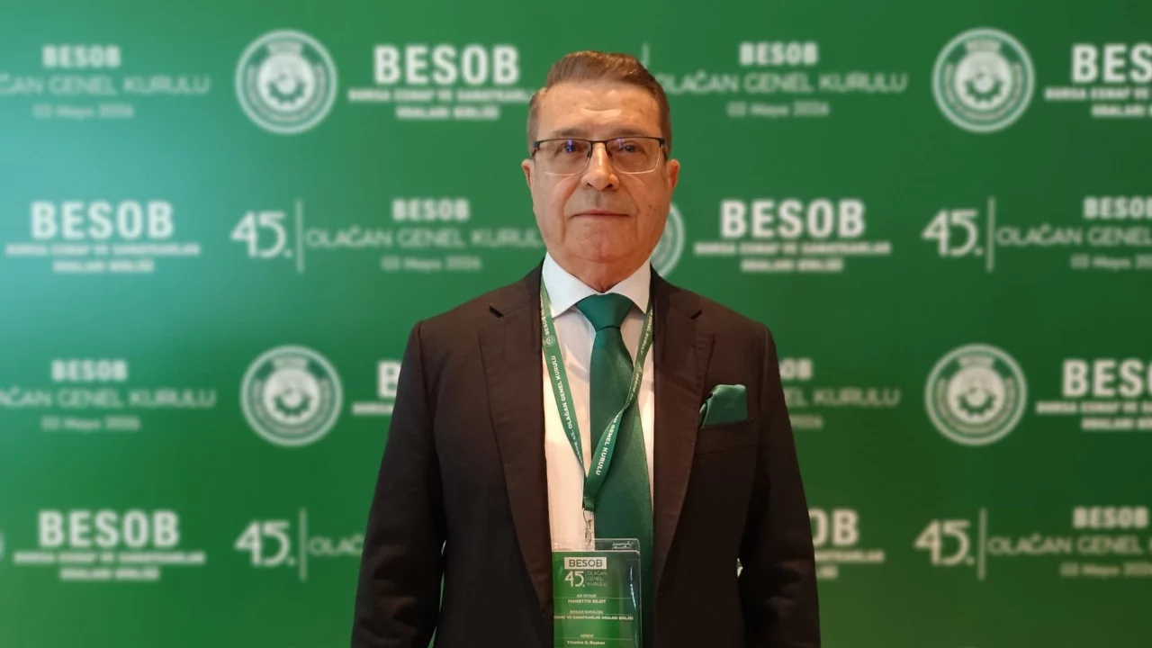 Bursa Esnaf ve Sanatkarlar Odaları Birliği 45. Olağan Genel Kurul toplantısı yapıldı