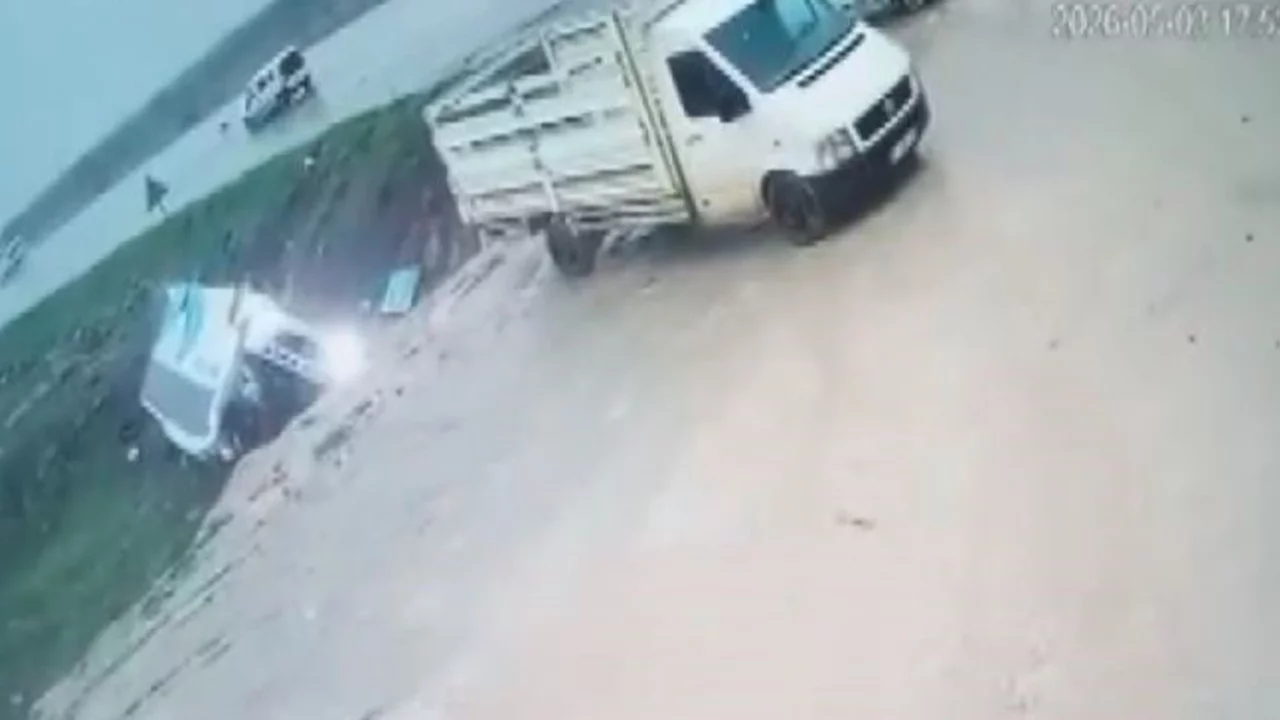 Malatya'da 3 kişinin öldüğü otobüs kazası kamerada
