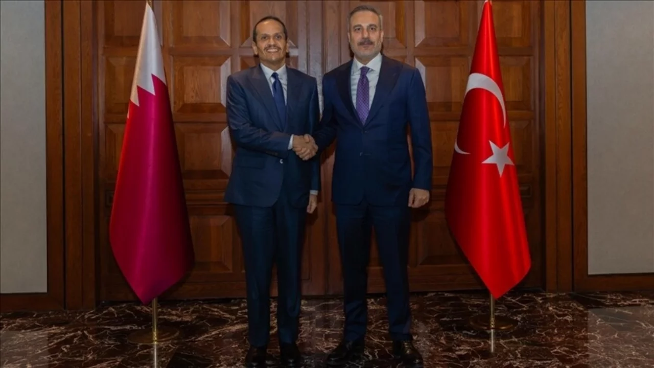 Dışişleri Bakanı Fidan, Katarlı mevkidaşı Al Sani ile görüştü