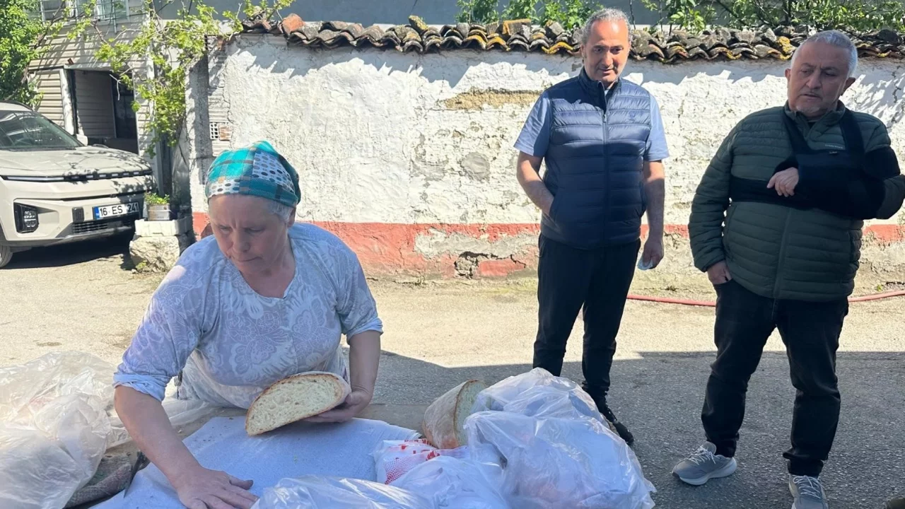 Bursa'da ekşi maya köy ekmeğiyle başarı hikayesi yazıyor