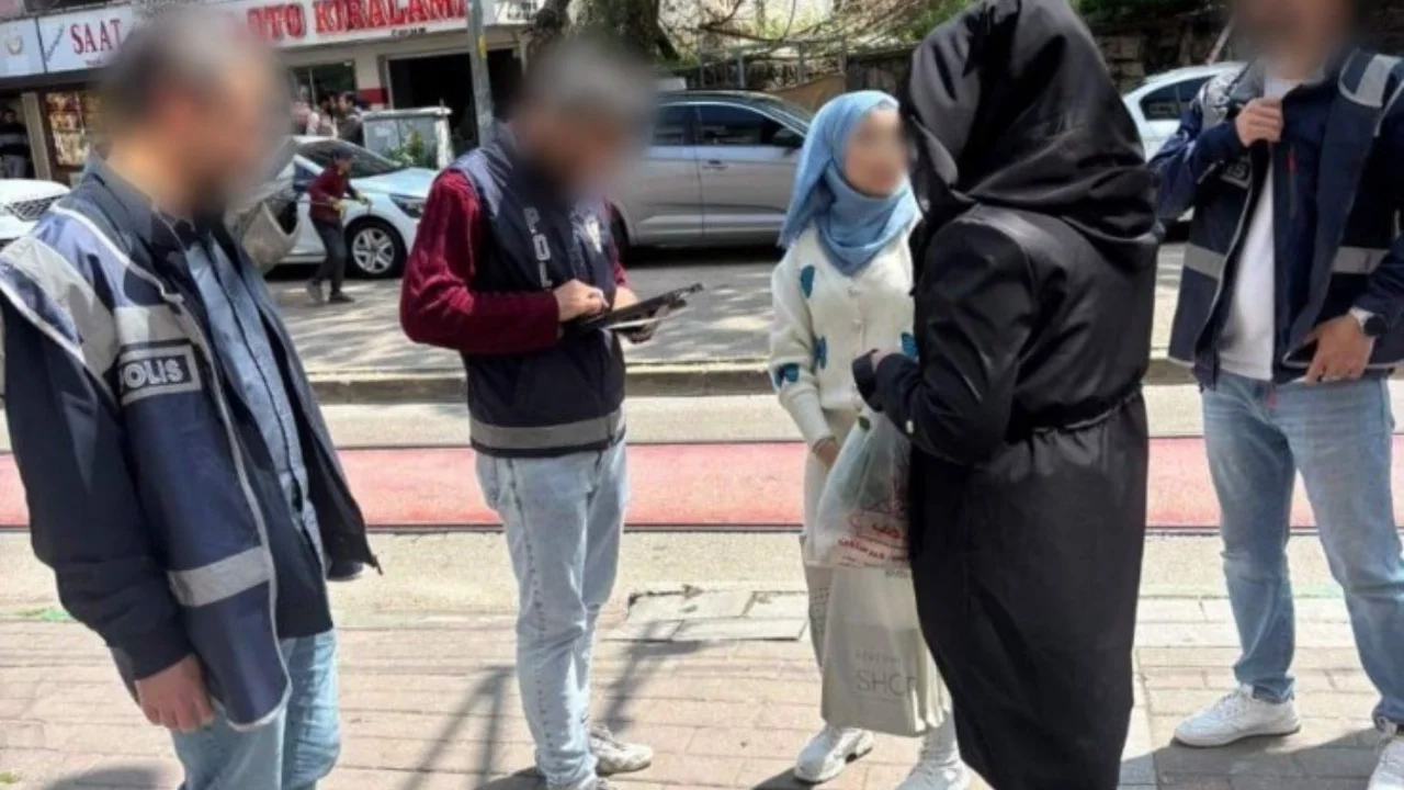 Bursa'da düzensiz göçmen denetimi