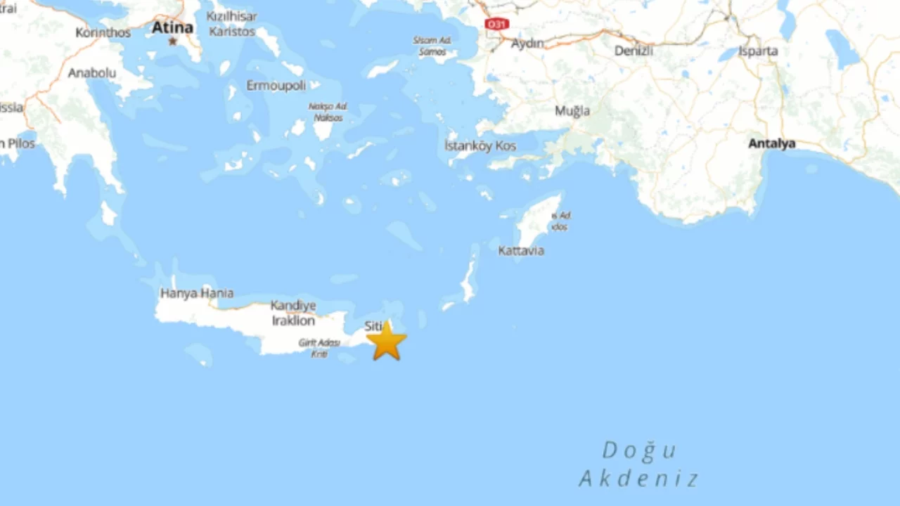 Ege Denizi'nde korkutan deprem: AFAD duyurdu