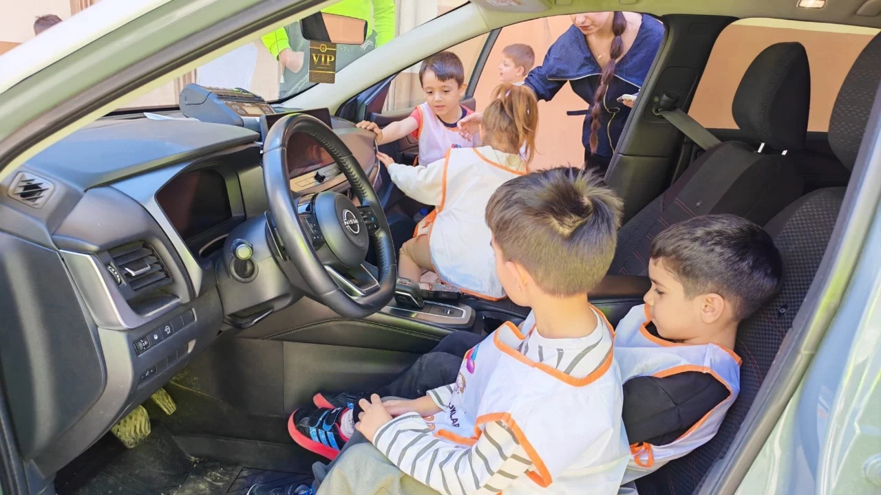 Bursa Karacabey'de anaokulundan sürücülere kadar trafik eğitimi