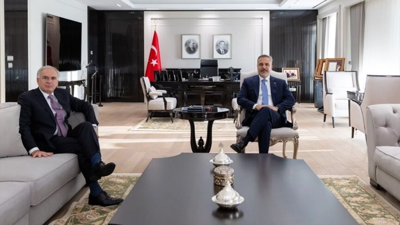 Bakan Fidan, BM Genel Sekreteri'nin Özel Temsilcisi Arnault ile Ankara'da görüştü