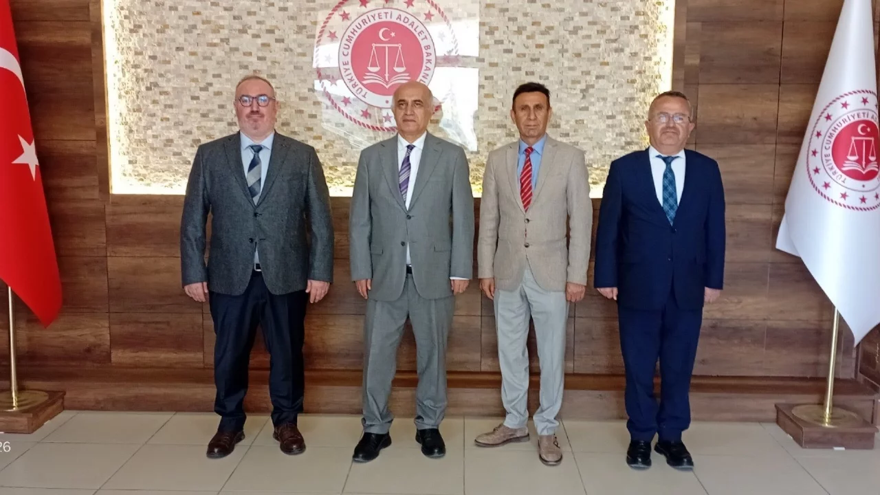 Gemlik Kaymakamı ve Gemlik MYO Müdürü Açık Ceza İnfaz Kurumu'nu ziyaret etti