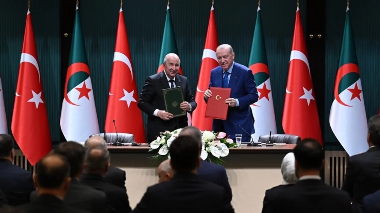 Türkiye ve Cezayir arasında anlaşmalar imzalandı