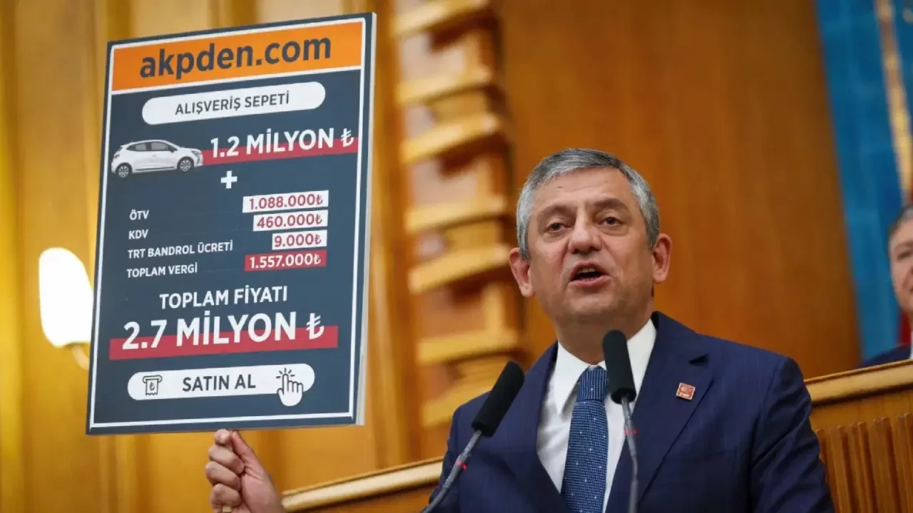 CHP Genel Başkanı Özgür Özel Meclis'te duyurmuştu: 'akpden.com'a erişim engeli