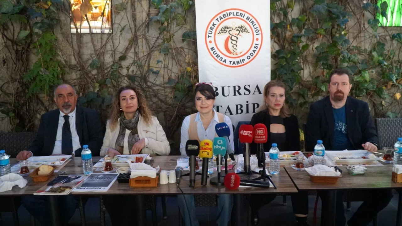 Bursa Tabip Odası yeni yönetimi basınla buluştu