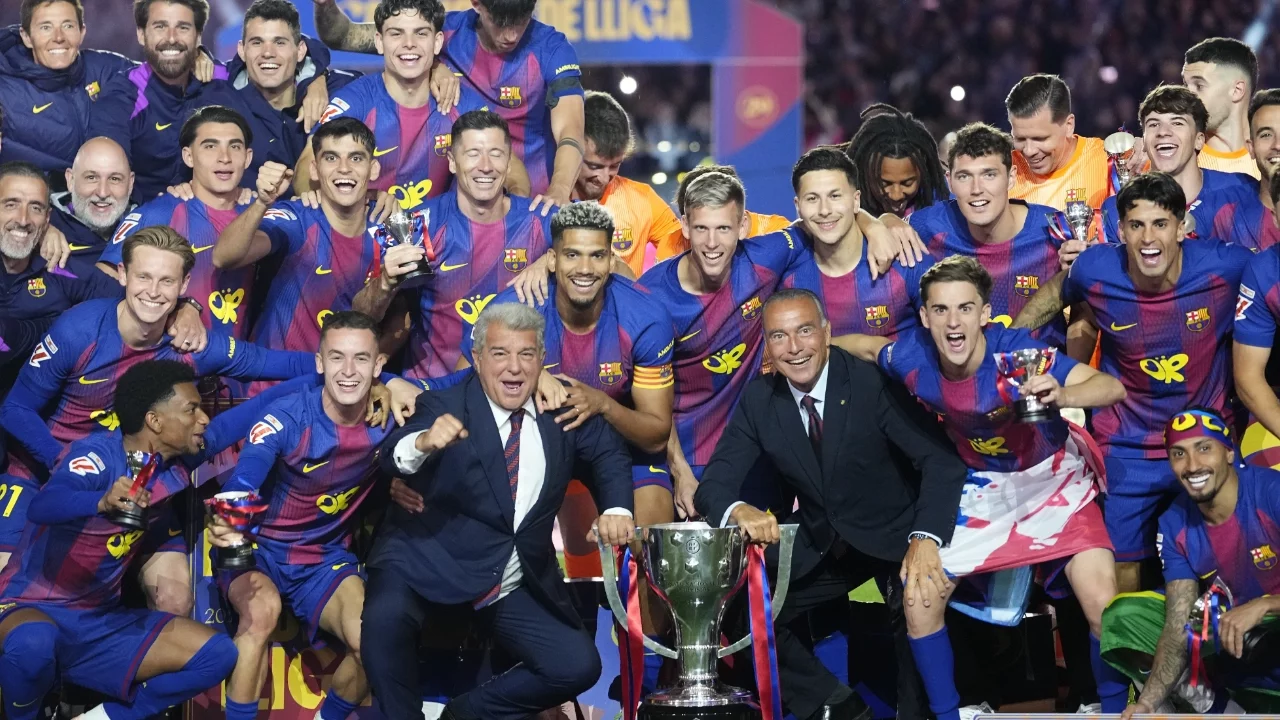 La Liga'da şampiyon Barcelona